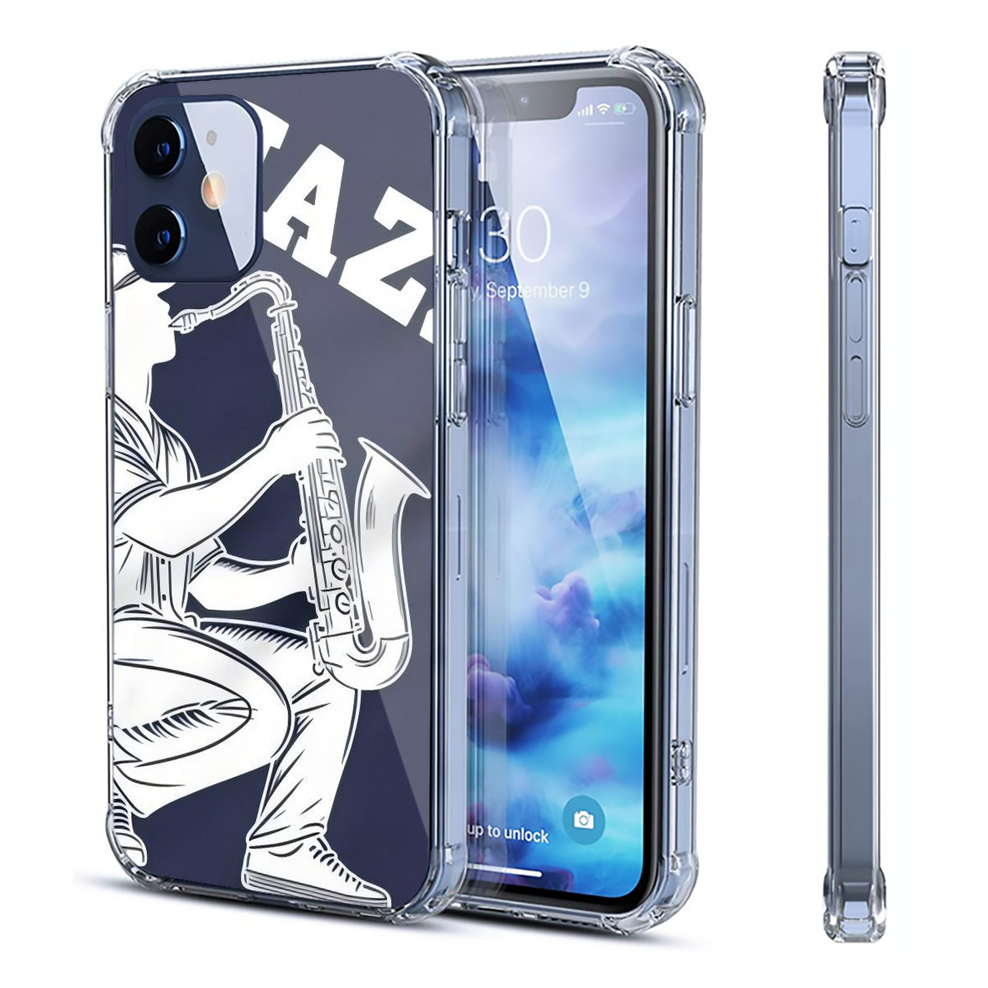 Jazz Chisholm Jr. 56 Clear IPhone 12 Case – Soft TPU With UV Print – Enhanced Drop Protection, Precise Fit, Anti-Fingerprint, Customizable Design, Scratch-Resistant, Yellow-Resistant